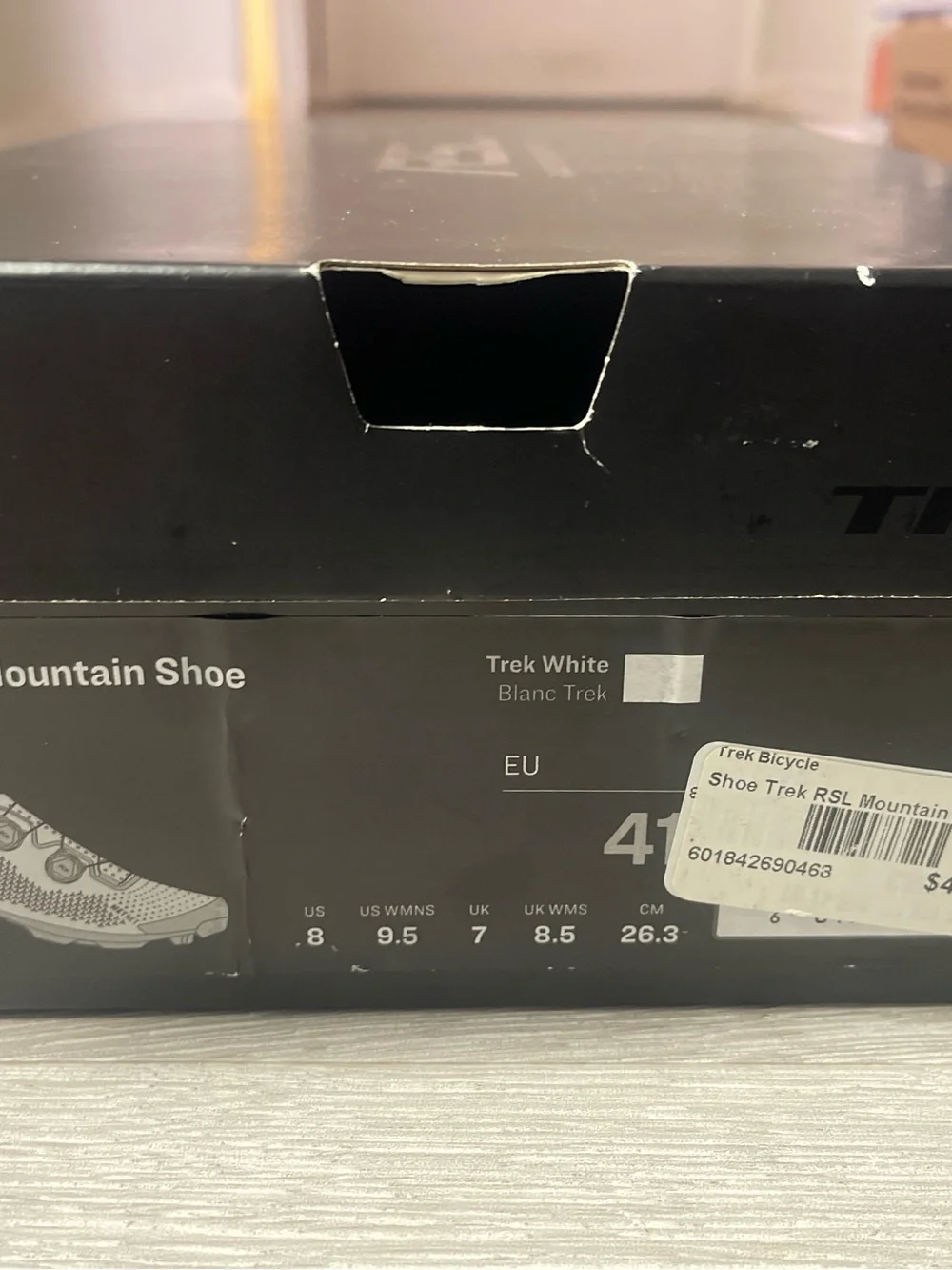 NIB Trek RSL MTB Shoes Black Size 41 EU 8 US  M 9.5 US Women